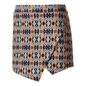 Women's "About A Girl" Envelope Front Elastic Waistband Skort